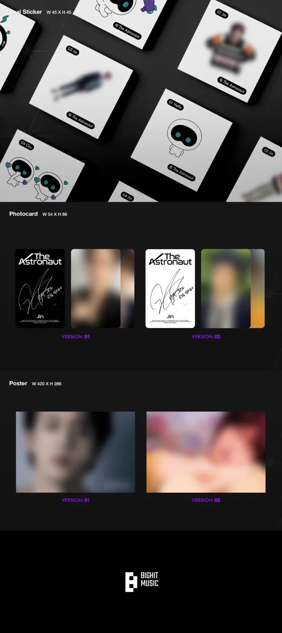 [PREORDER] Jin (BTS): The Astronaut