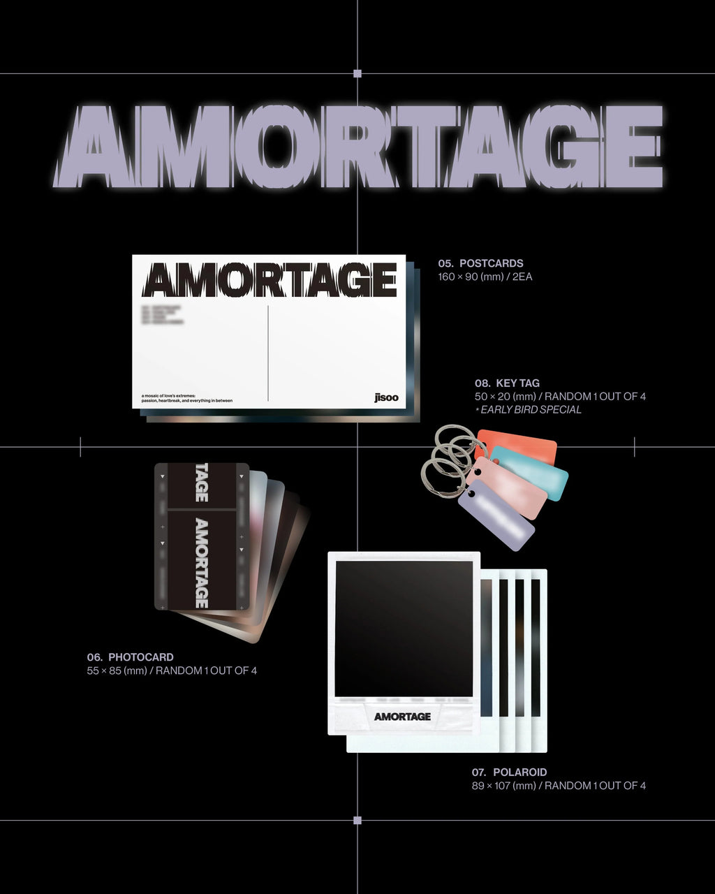 [PREORDER] Jisoo: Amortage (Exclusive Edition)