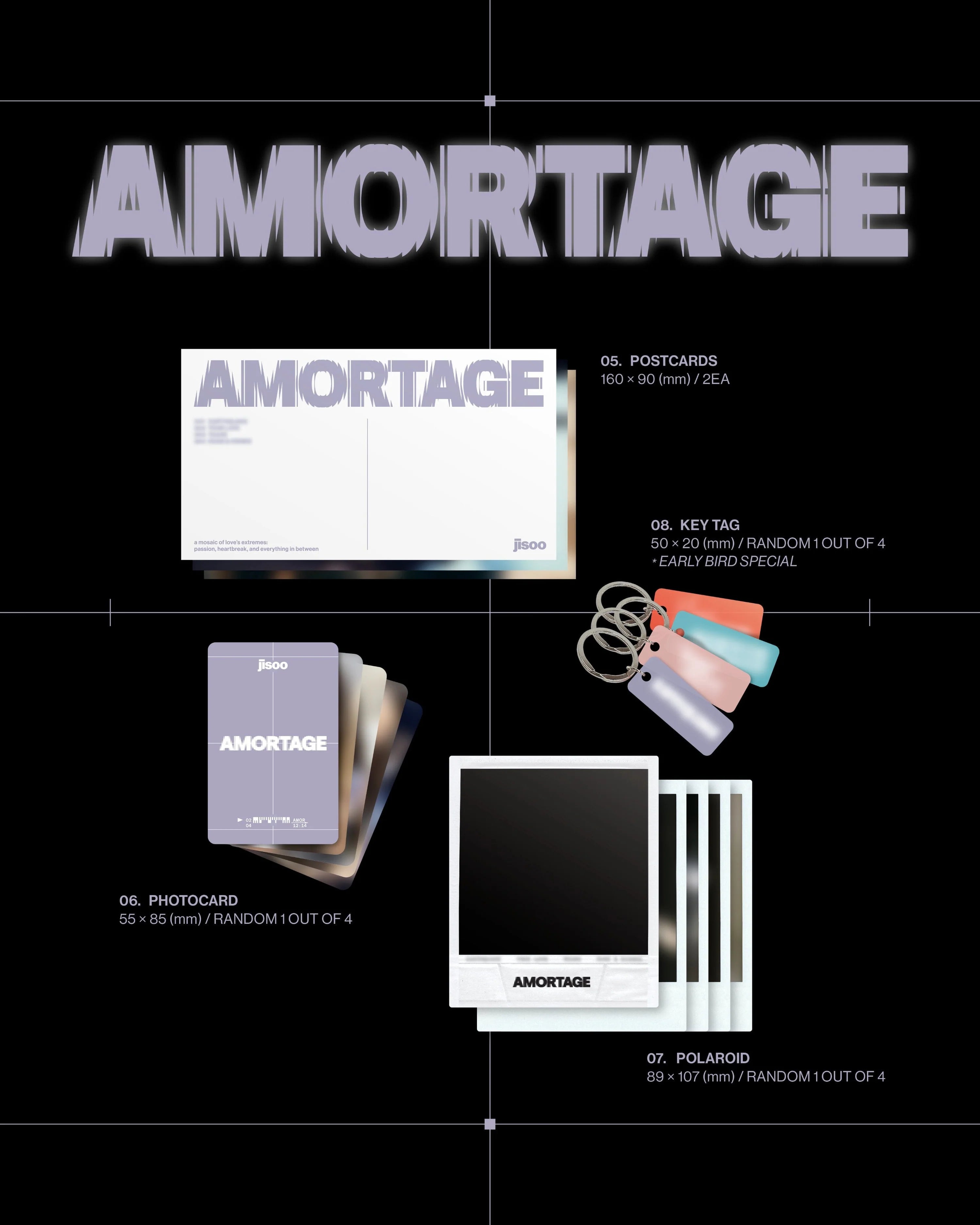 [PREORDER] Jisoo: Amortage (Exclusive Edition)