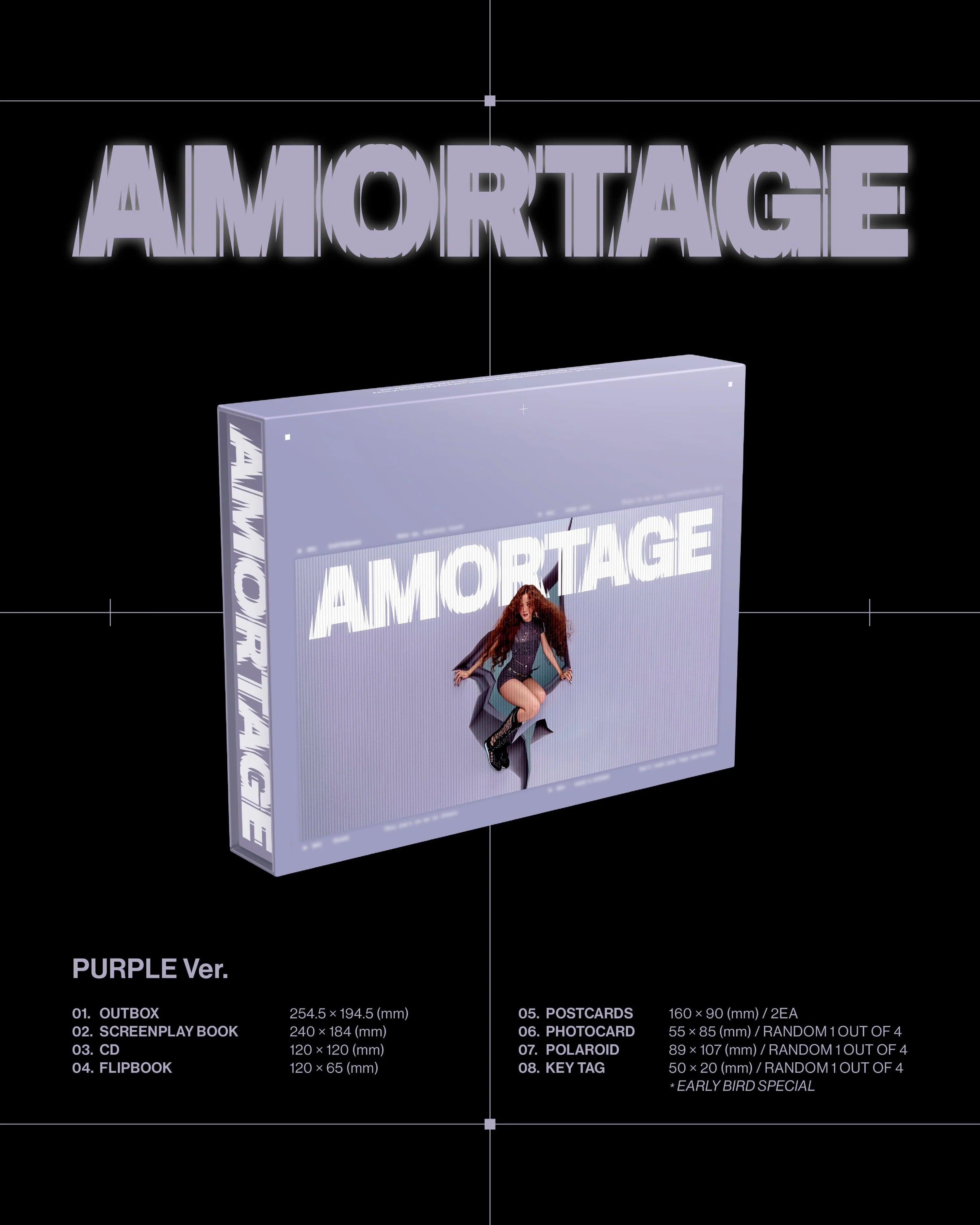 [PREORDER] Jisoo: Amortage (Exclusive Edition)