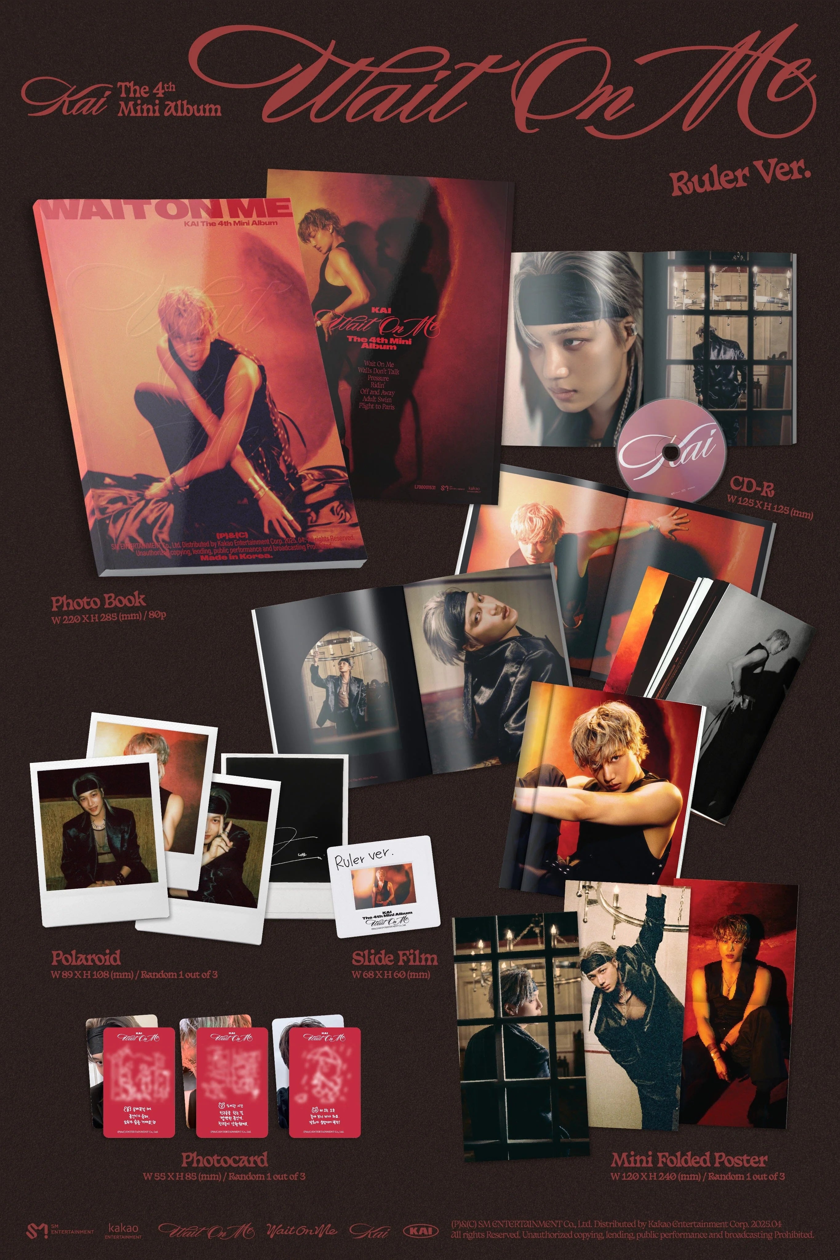 KAI - Wait On Me (Photo Book Ver.)