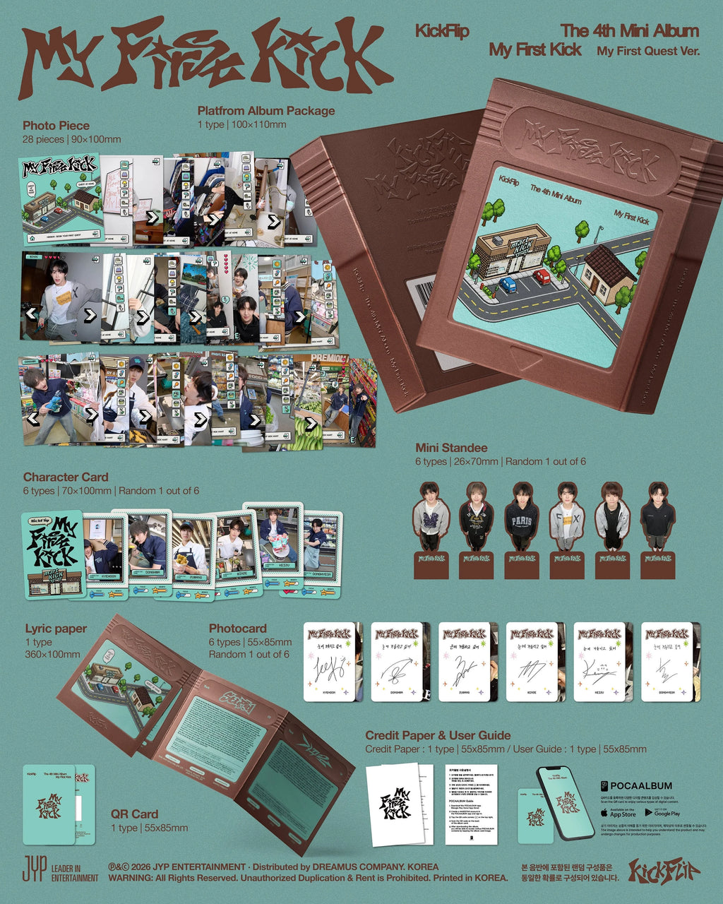 [PREORDER] KICKFLIP - My First Kick (My First Quest Ver.) (Platform)