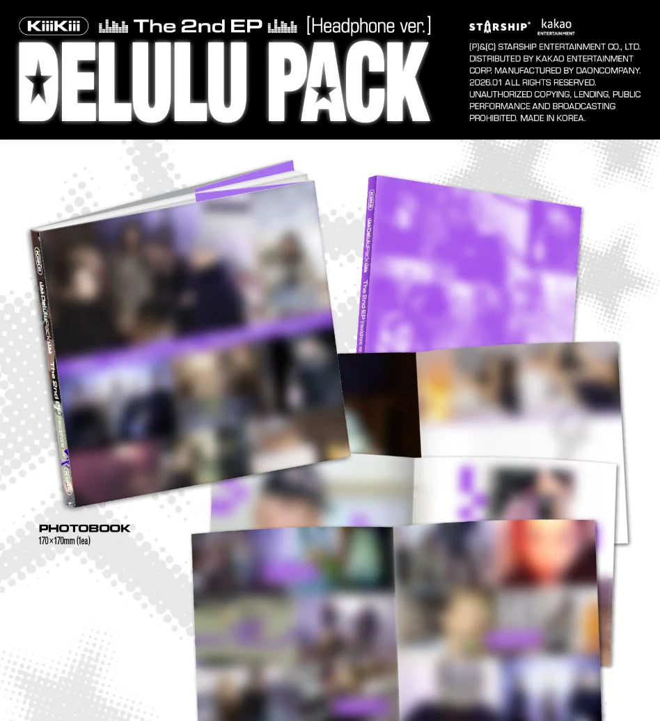 [PREORDER] Kiiikiii: Delulu Pack (Headphone. Version)
