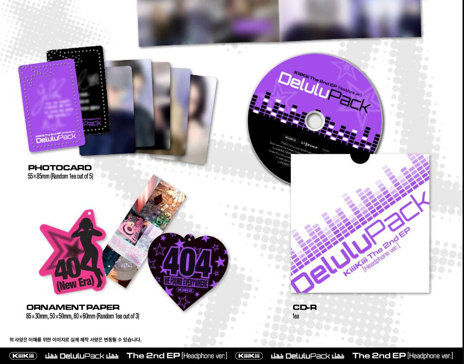 [PREORDER] Kiiikiii: Delulu Pack (Headphone. Version)