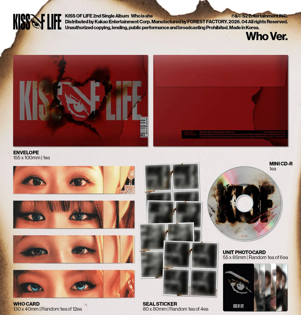 [PREORDER] KISS OF LIFE - Who Is She (Who Ver.)