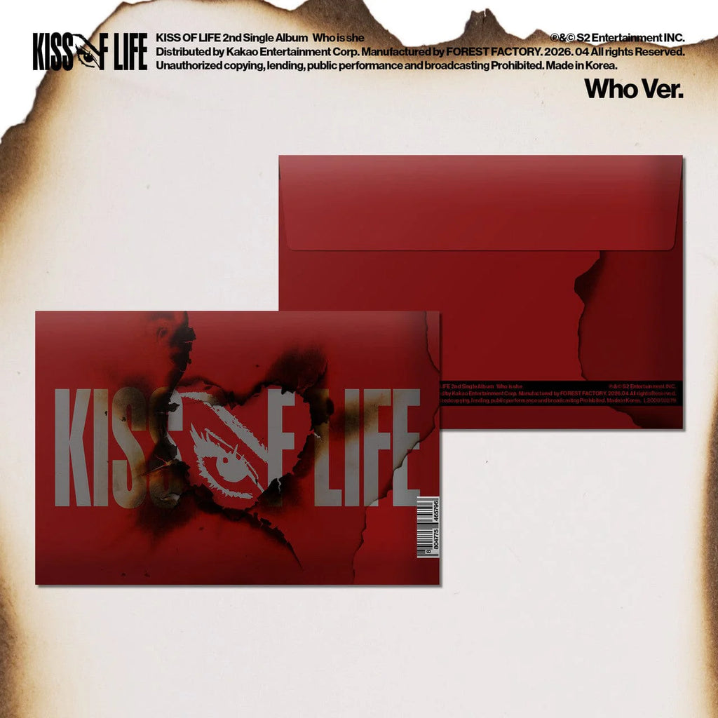 [PREORDER] KISS OF LIFE - Who Is She (Who Ver.)