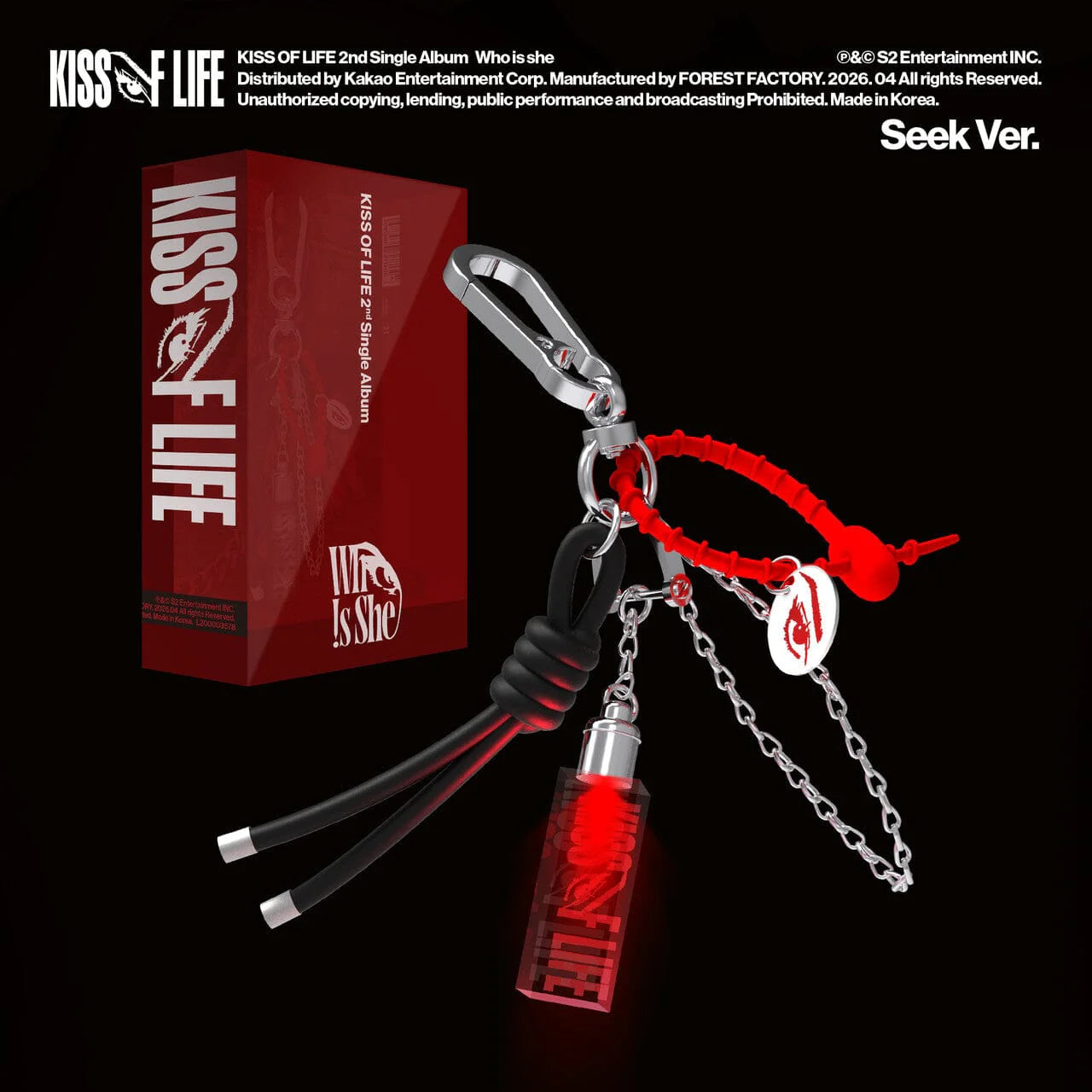[PREORDER] KISS OF LIFE - Who Is She (Seek Ver.)