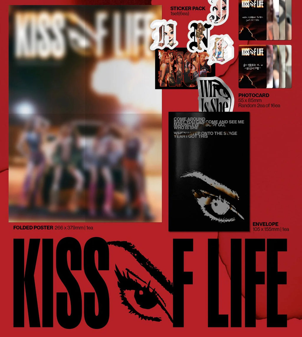 [PREORDER] KISS OF LIFE - Who Is She (Awe Ver.)