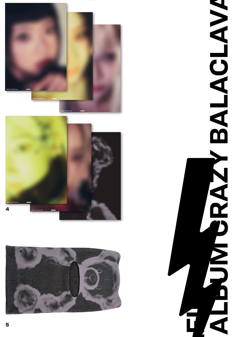 [PREORDER] Le Sserafim: Crazy (Balaclava Version)