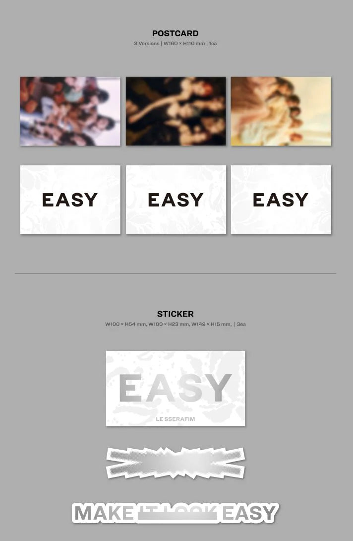 [PREORDER] Le Sserafim: Easy