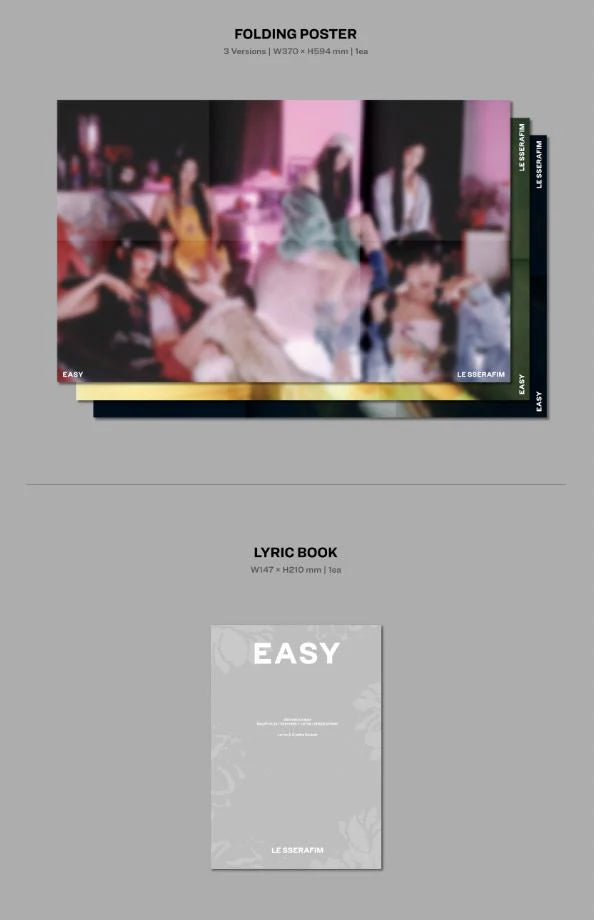 [PREORDER] Le Sserafim: Easy