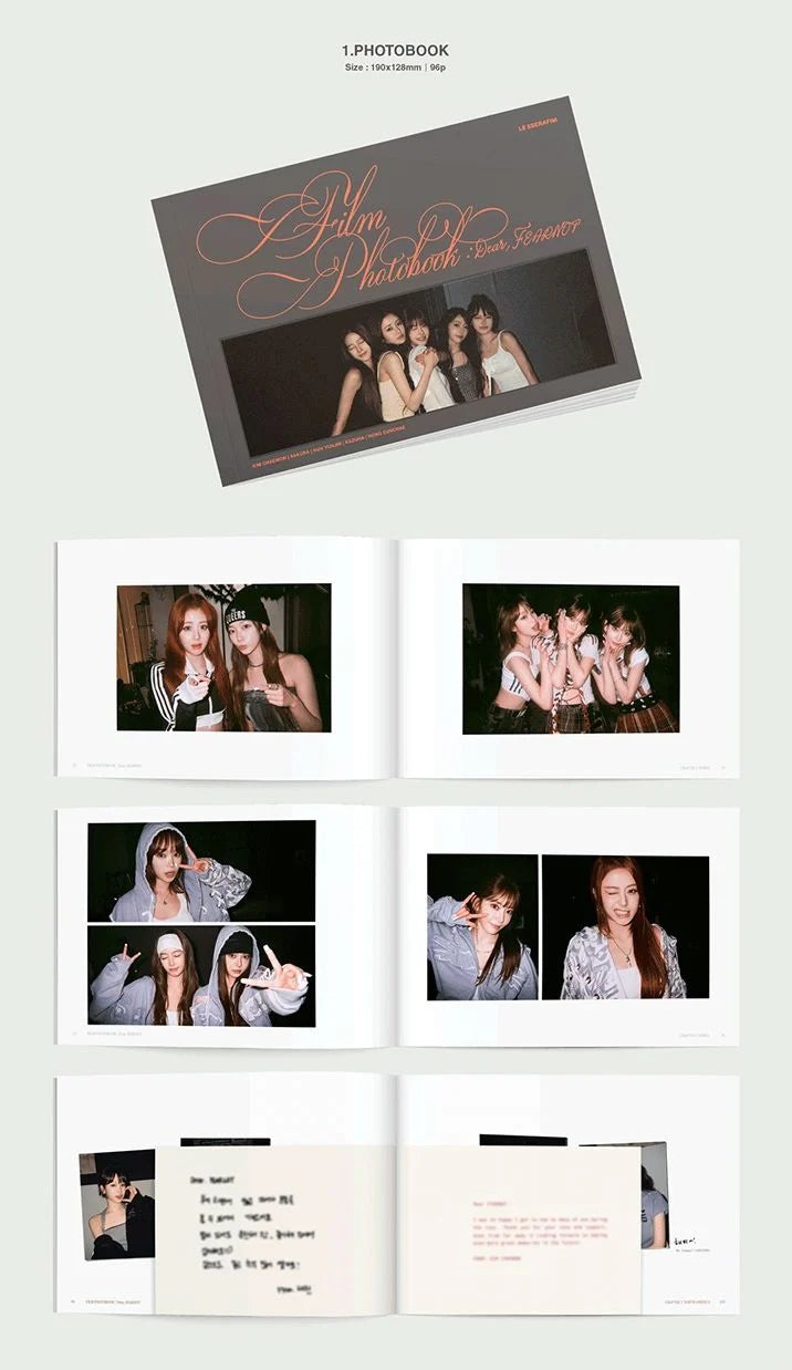 [PREORDER] LE SSERAFIM - Film Photobook : Dear, Fearnot