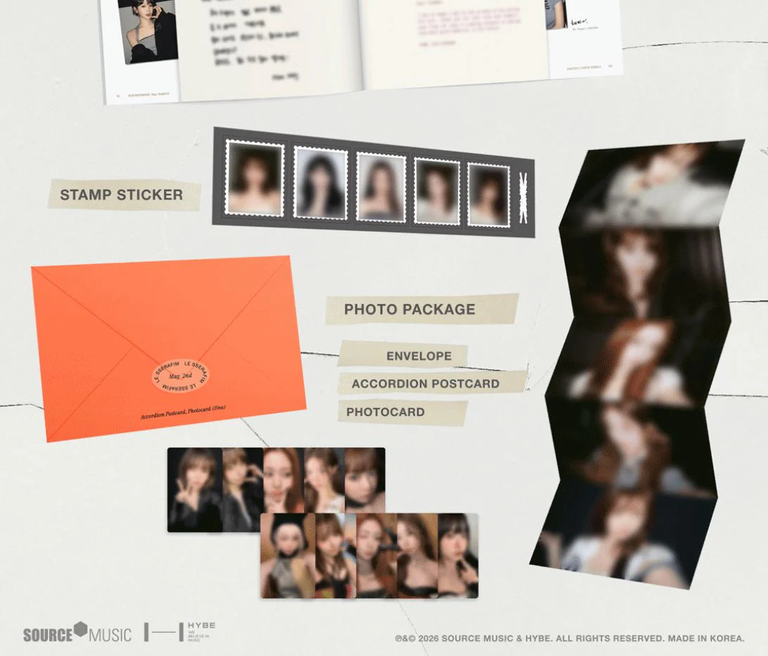 [PREORDER] LE SSERAFIM - Film Photobook : Dear, Fearnot