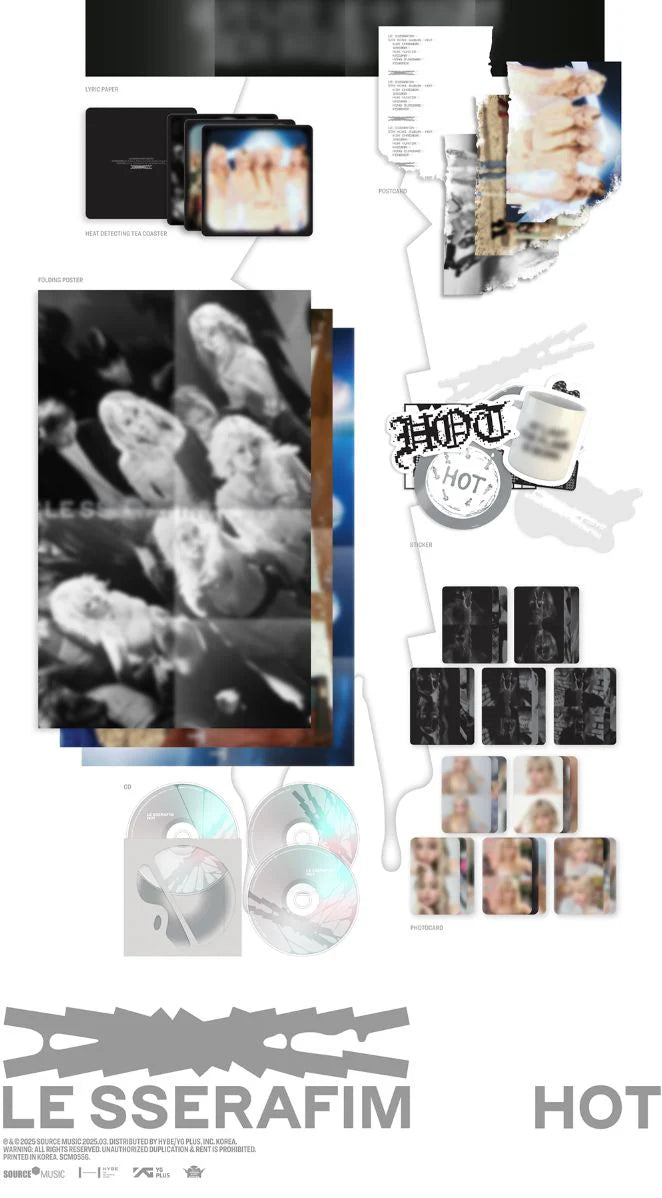 [PREORDER] Le Sserafim: Hot