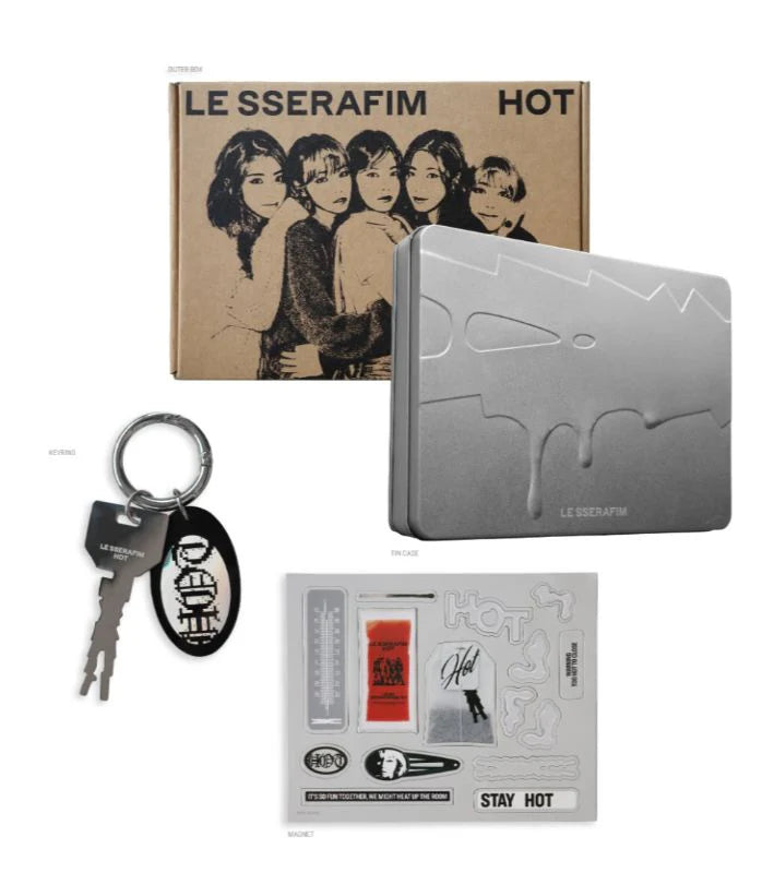 [PREORDER] Le Sserafim: Hot (Tin Case Version)