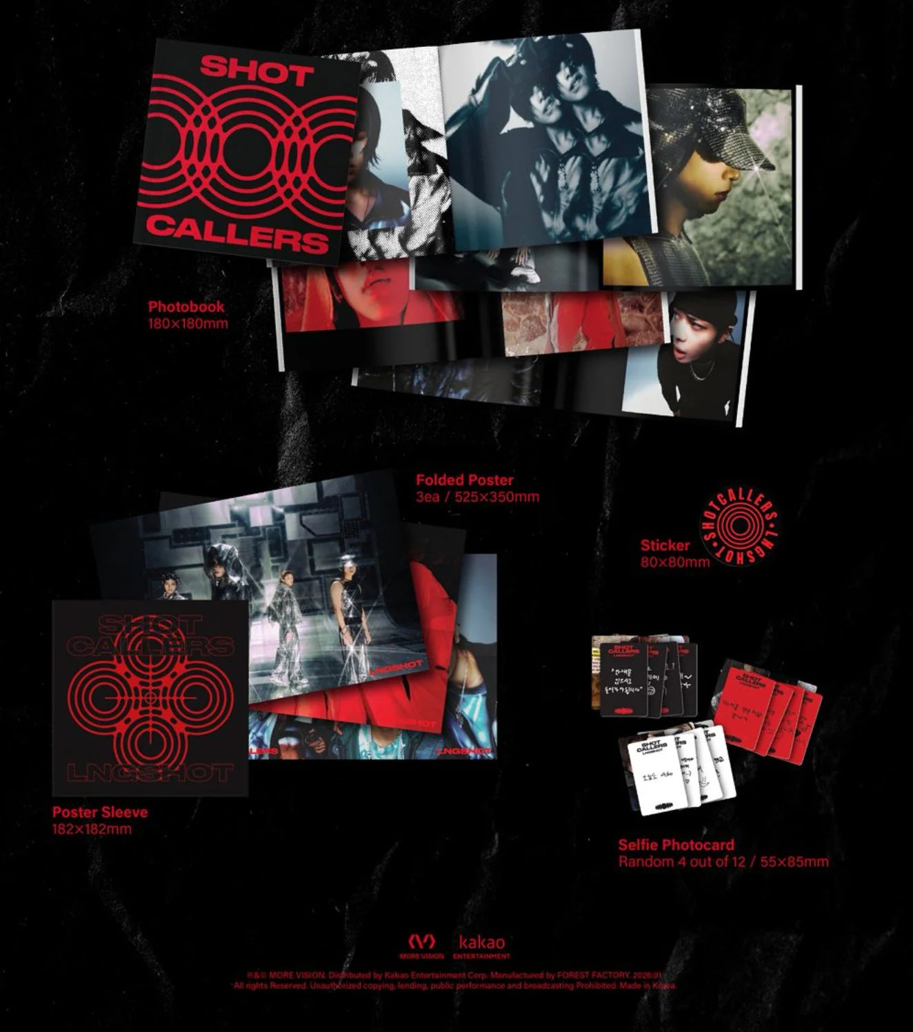 [PREORDER] LNGSHOT - Shot Callers (Standard Ver.)
