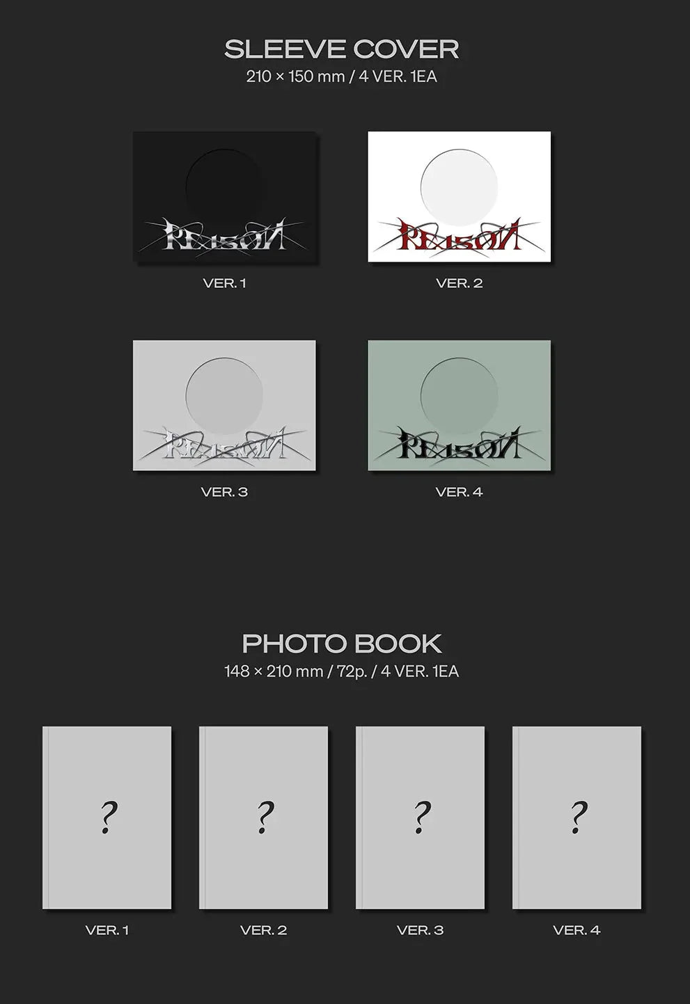 [PREORDER] Monsta X: Reason