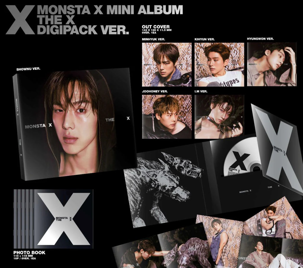 [PREORDER] Monsta X: The X (Digipack Version)