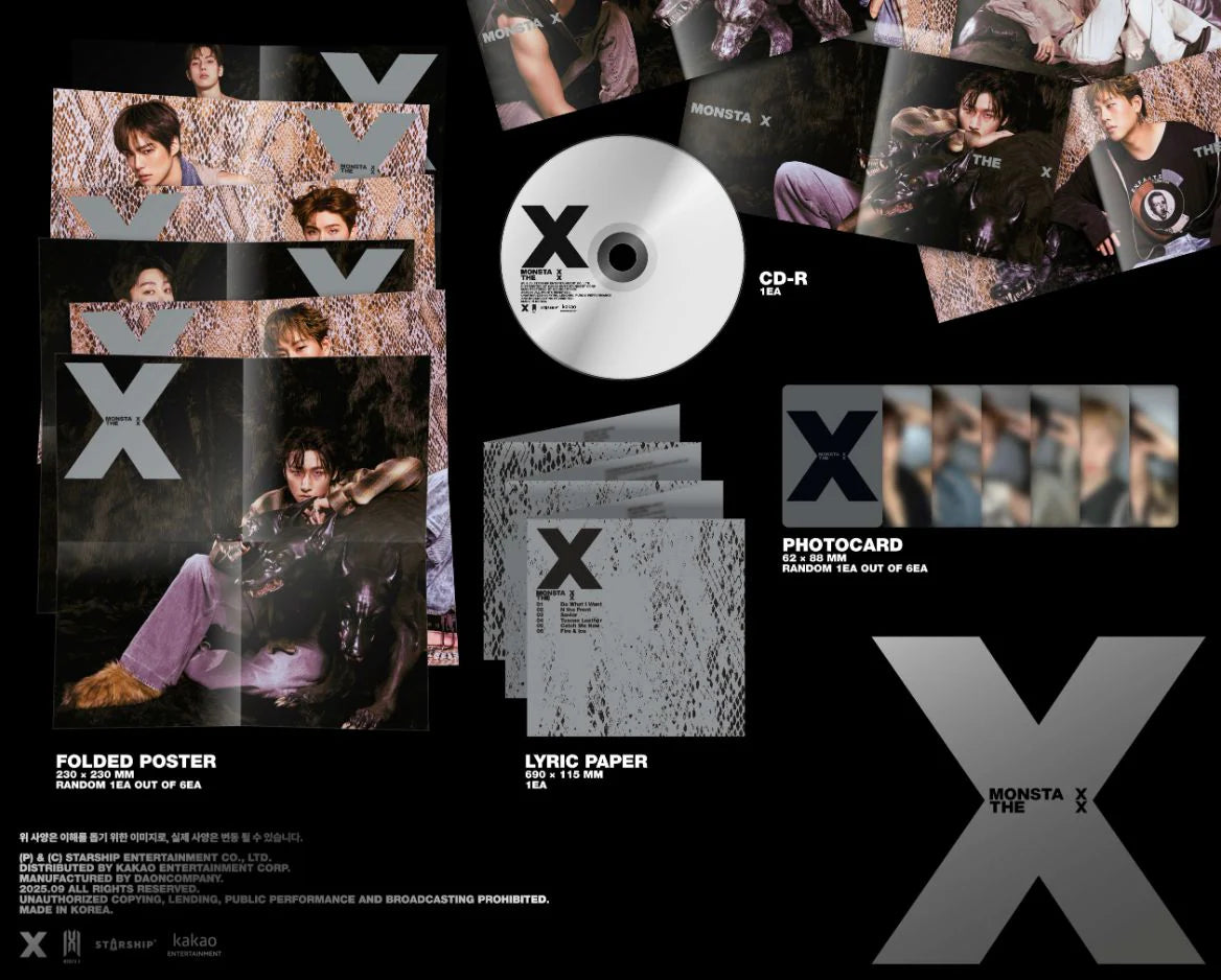 [PREORDER] Monsta X: The X (Digipack Version)