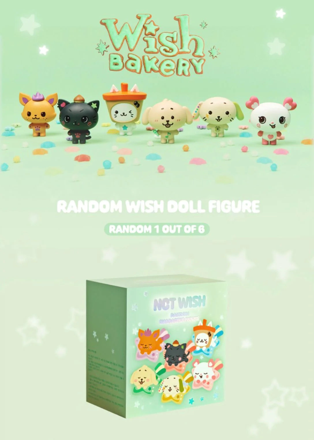 [PREORDER] NCT WISH - Wish Bakery - Random Wish Doll Figure