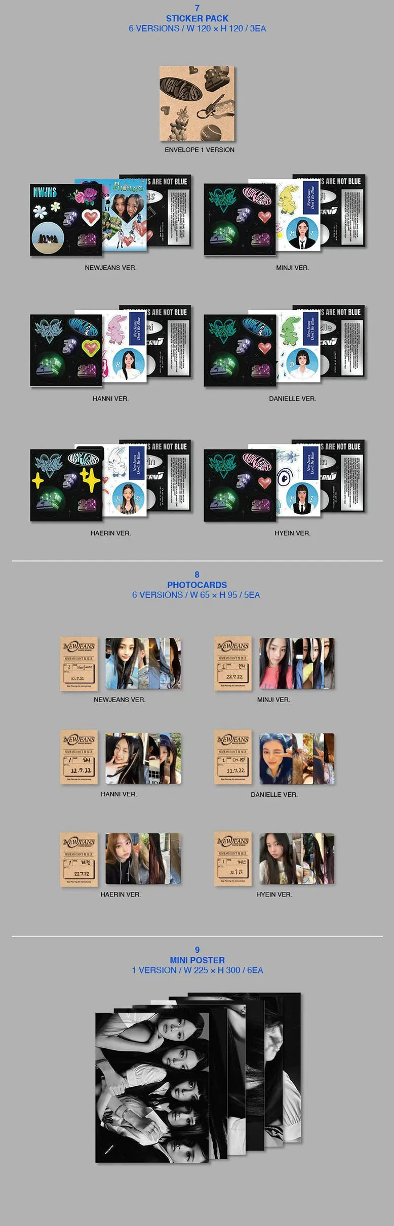 [PREORDER] NewJeans: New Jeans (Bluebook Version)
