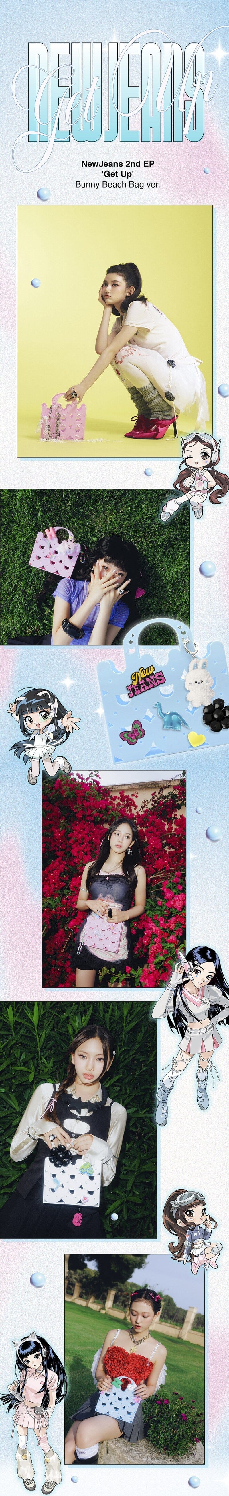 [PREORDER] NewJeans: Get Up: Bunny Beach Bag Version