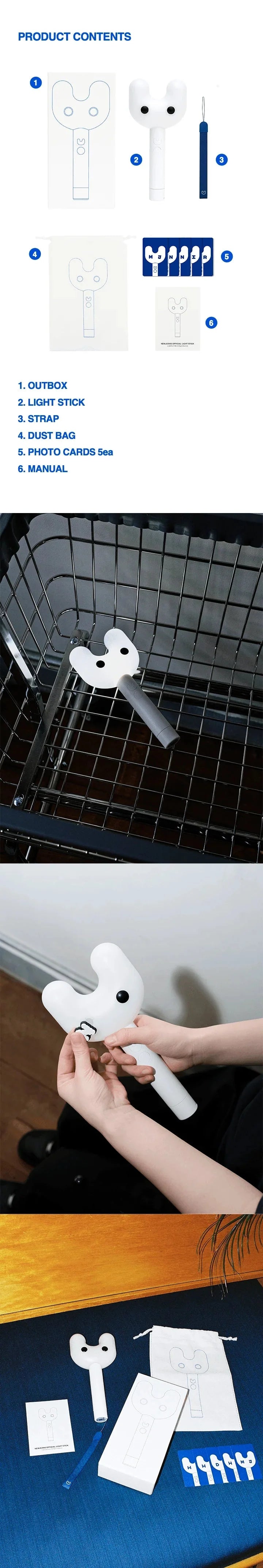 [PREORDER] NewJeans: Official Light Stick