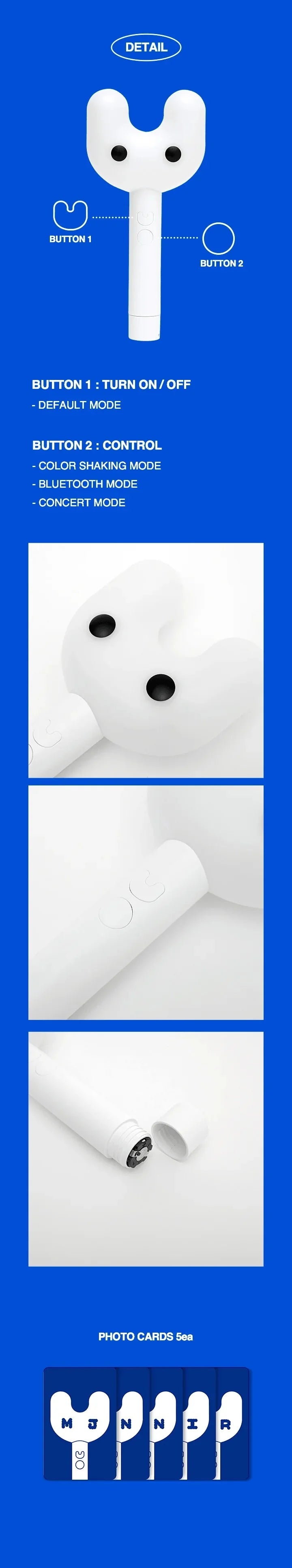 [PREORDER] NewJeans: Official Light Stick