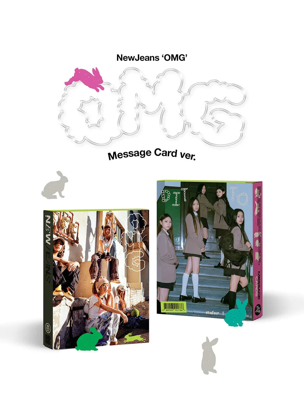 [PREORDER] NewJeans: OMG (Message Card Version)