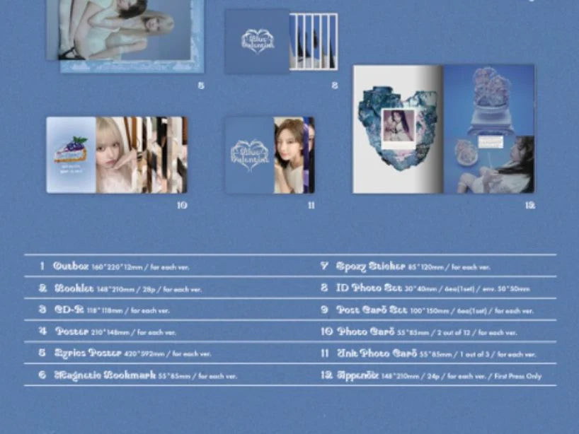 [PREORDER] NMIXX: Blue Valentine