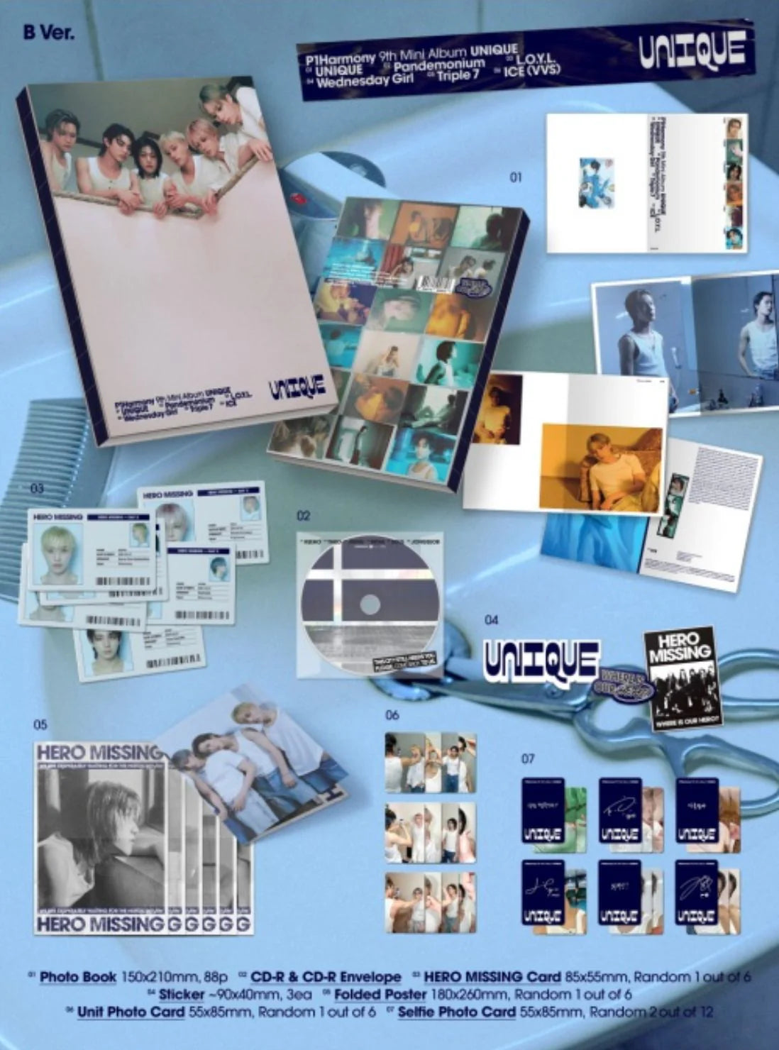 P1harmony: Unique (Photobook Version)
