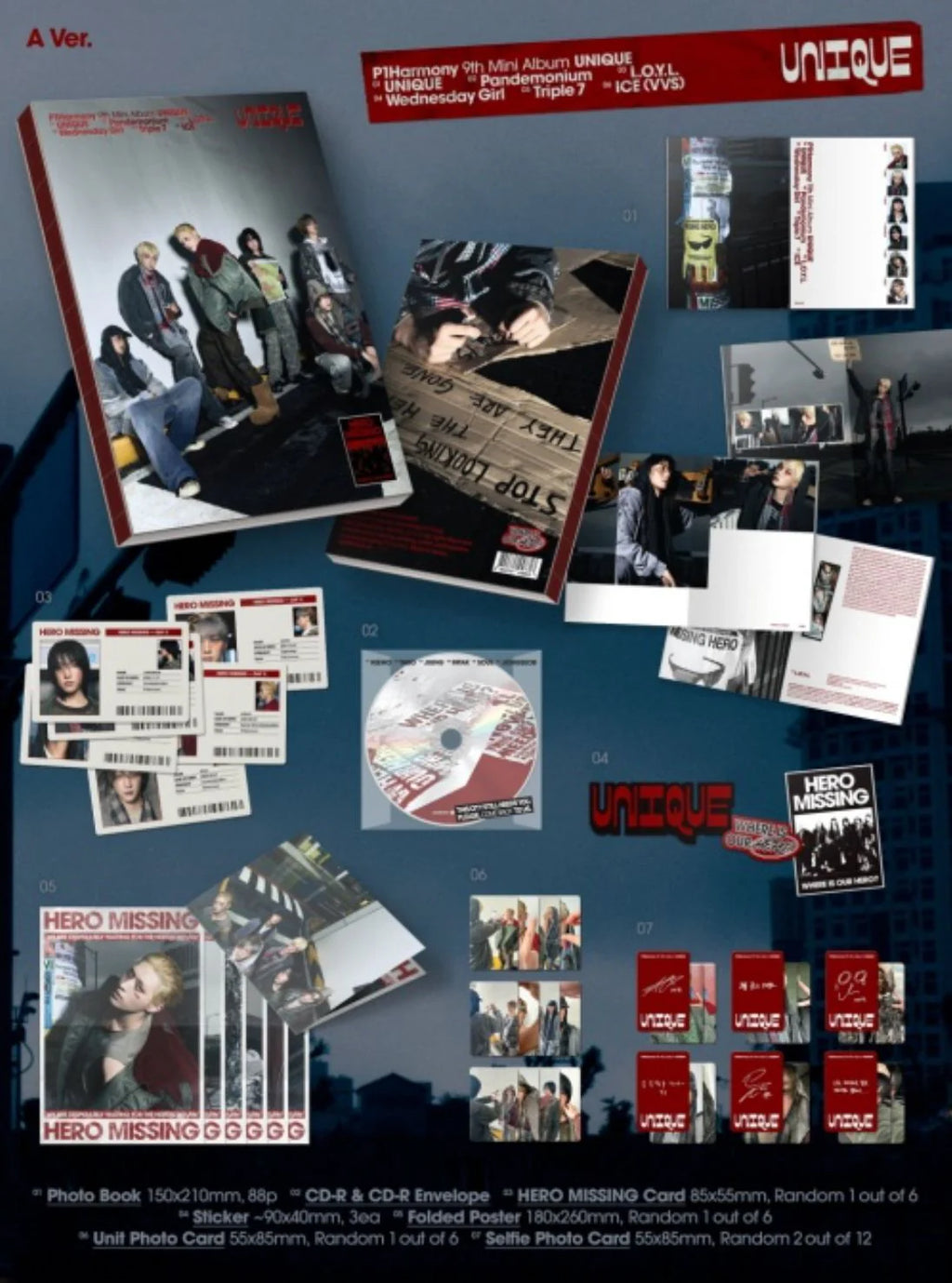 P1harmony: Unique (Photobook Version)