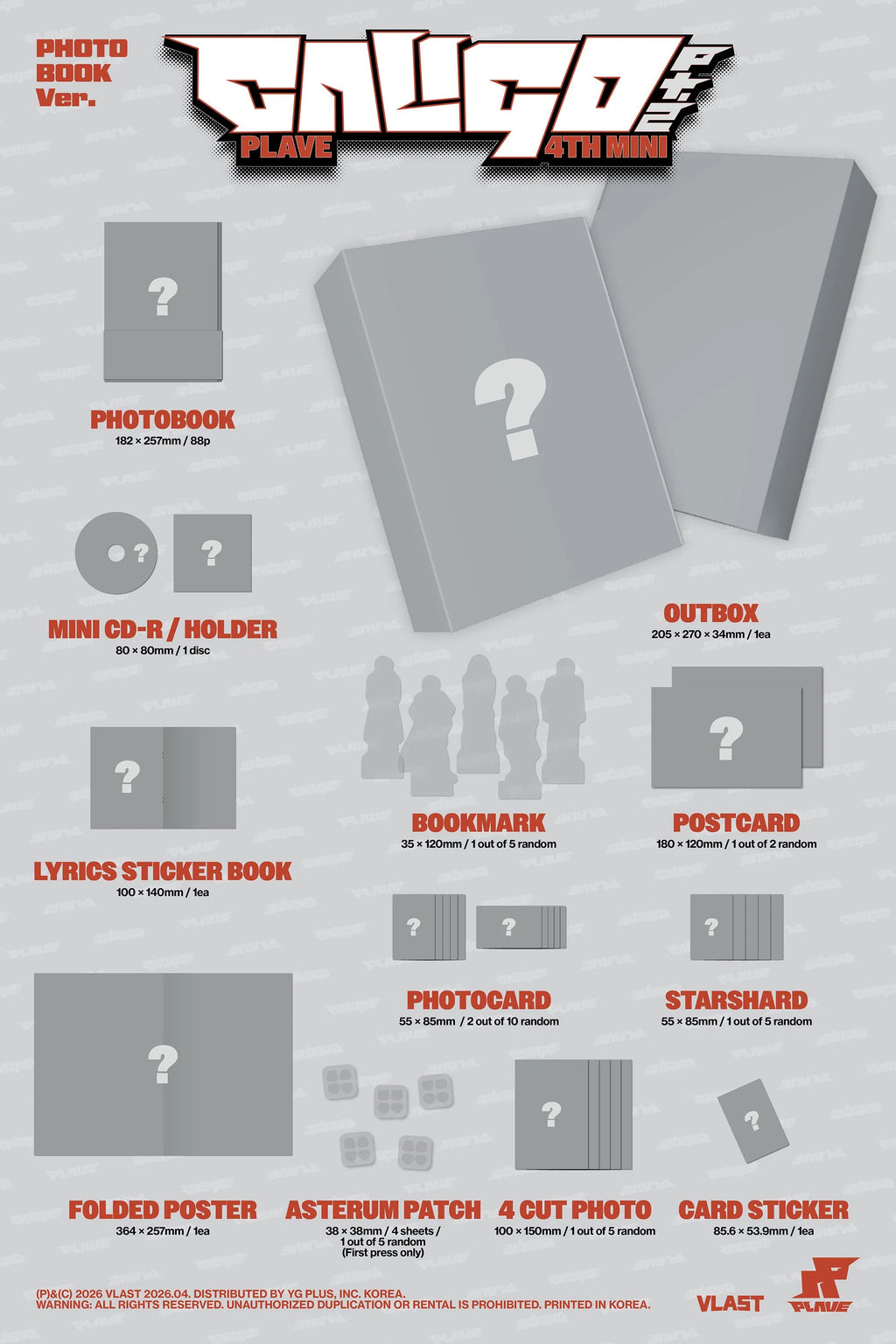 [PREORDER] PLAVE - Caligo Pt.2 (Photobook Ver.)