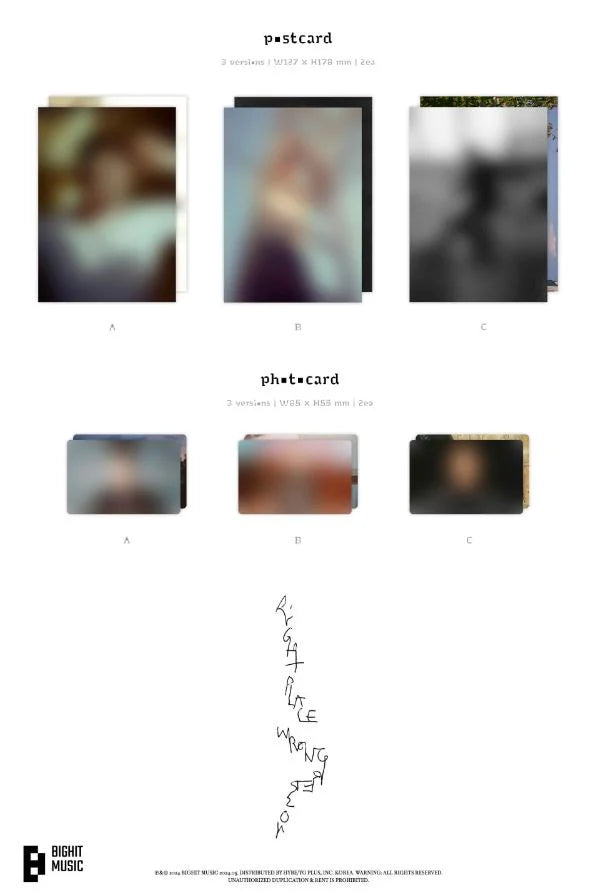 [PREORDER] RM (BTS): Right Place, Wrong Person