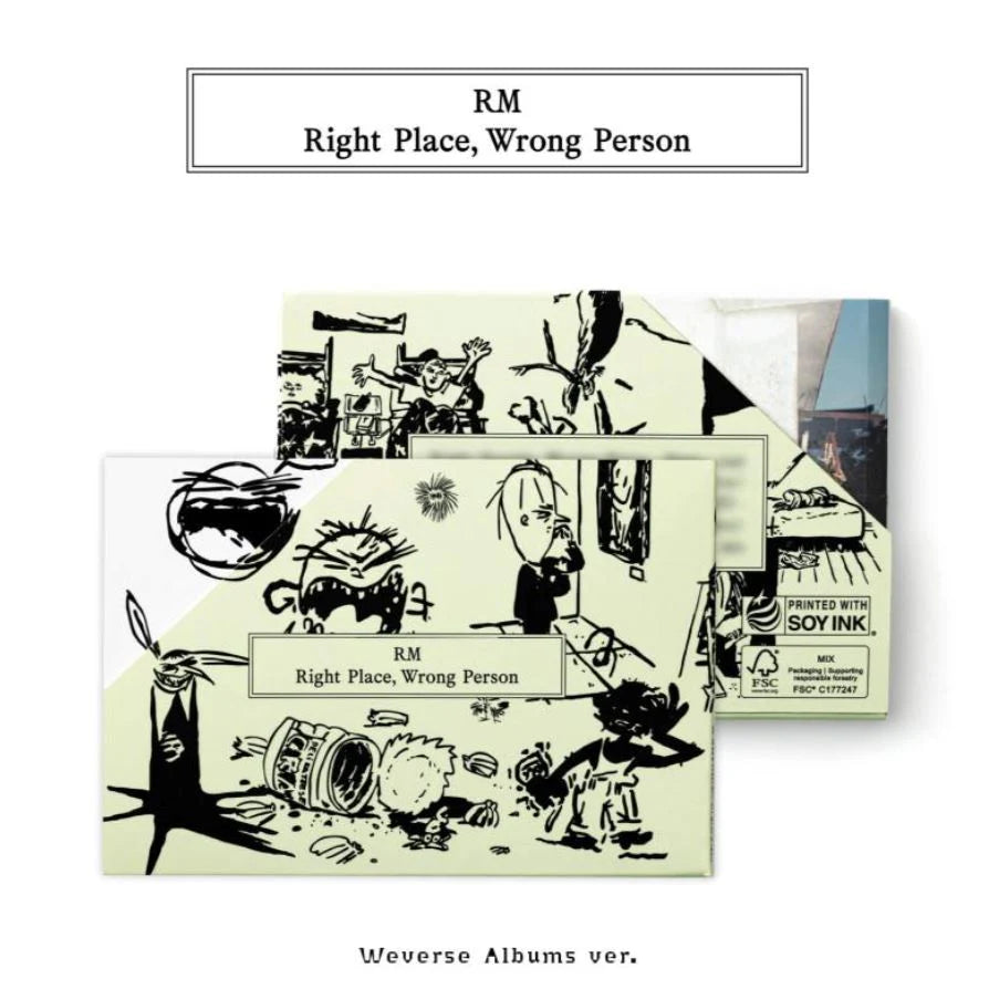 [PREORDER] RM (BTS): Right Place, Wrong Person - Weverse Album