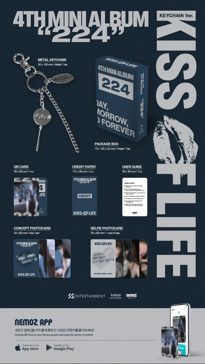 KISS OF LIFE - 224 (Keychain Ver.)