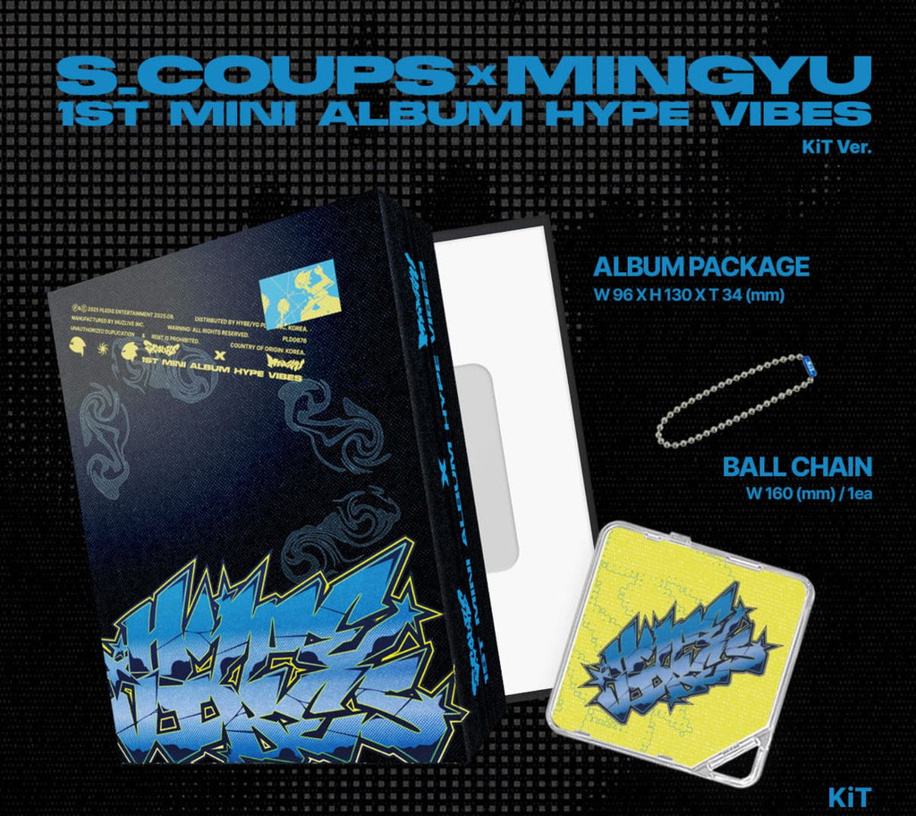[PREORDER] S. Scoups x Mingyu: Hype Vibes - KiT