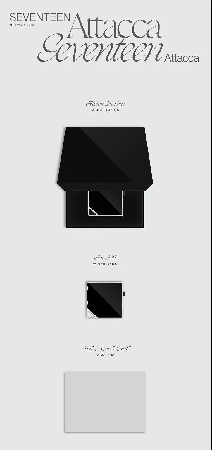 [PREORDER] Seventeen: Attacca - KiT