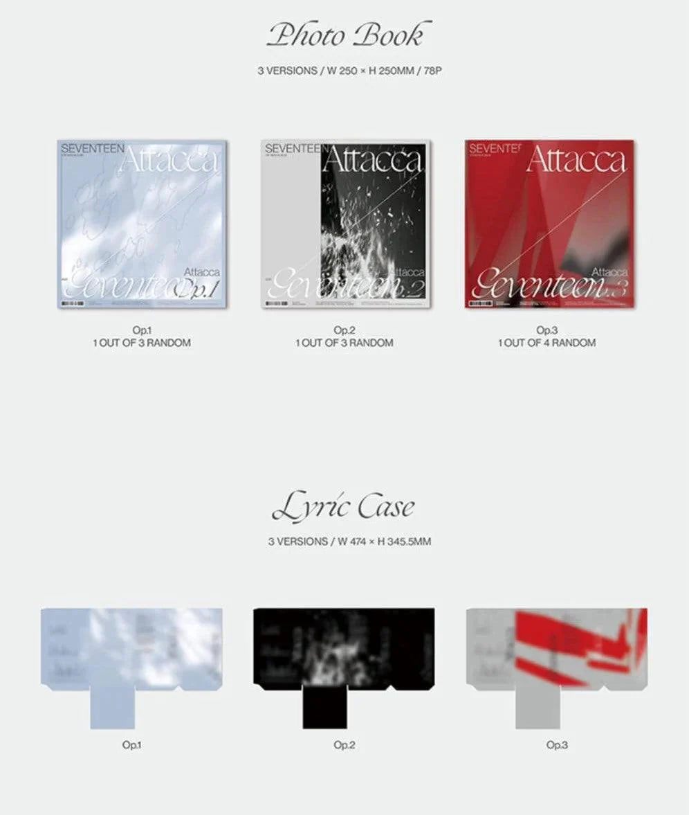 [PREORDER] Seventeen: Attacca