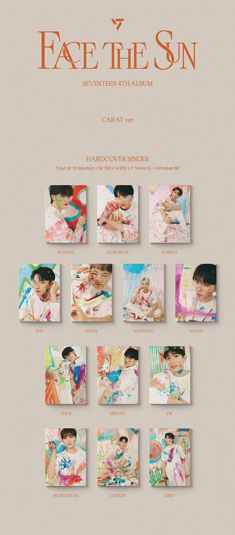 [PREORDER] Seventeen: Face The Sun (Carat Version)