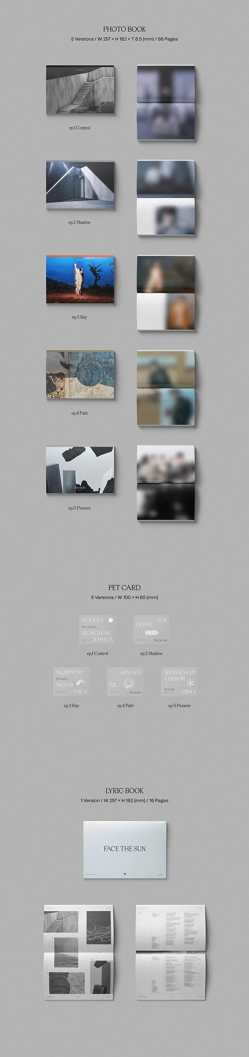 [PREORDER] Seventeen: Face The Sun