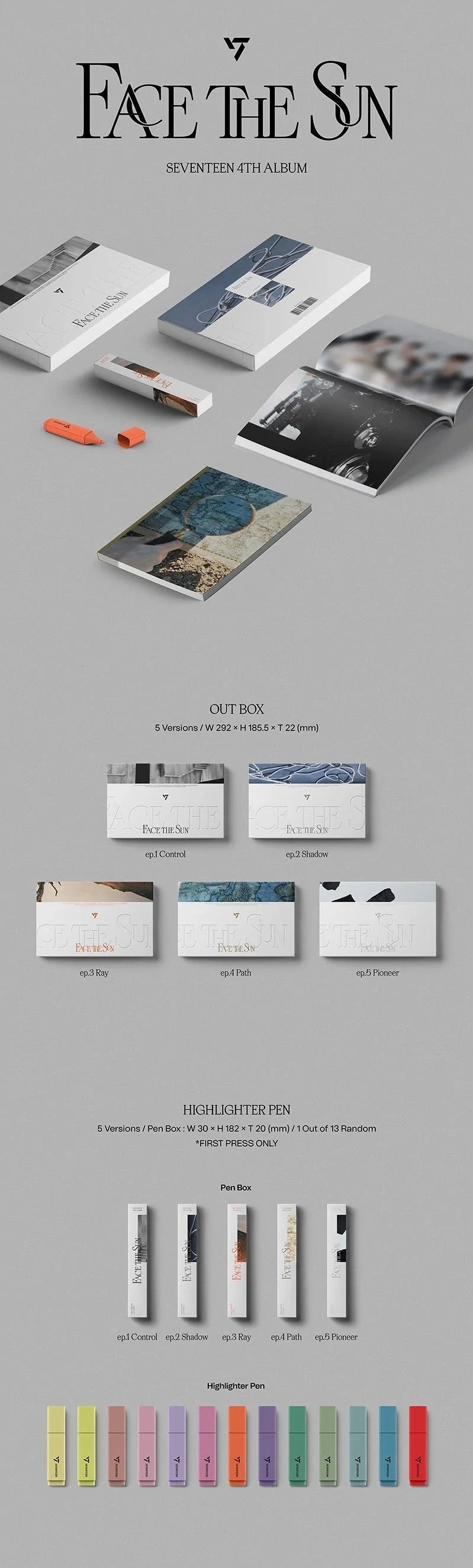 [PREORDER] Seventeen: Face The Sun