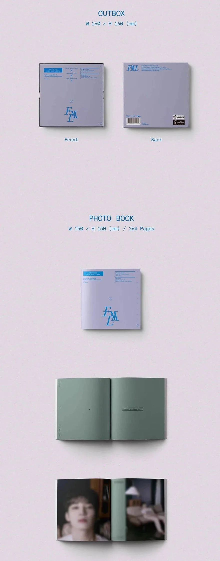 [PREORDER] Seventeen: FML (Deluxe version)