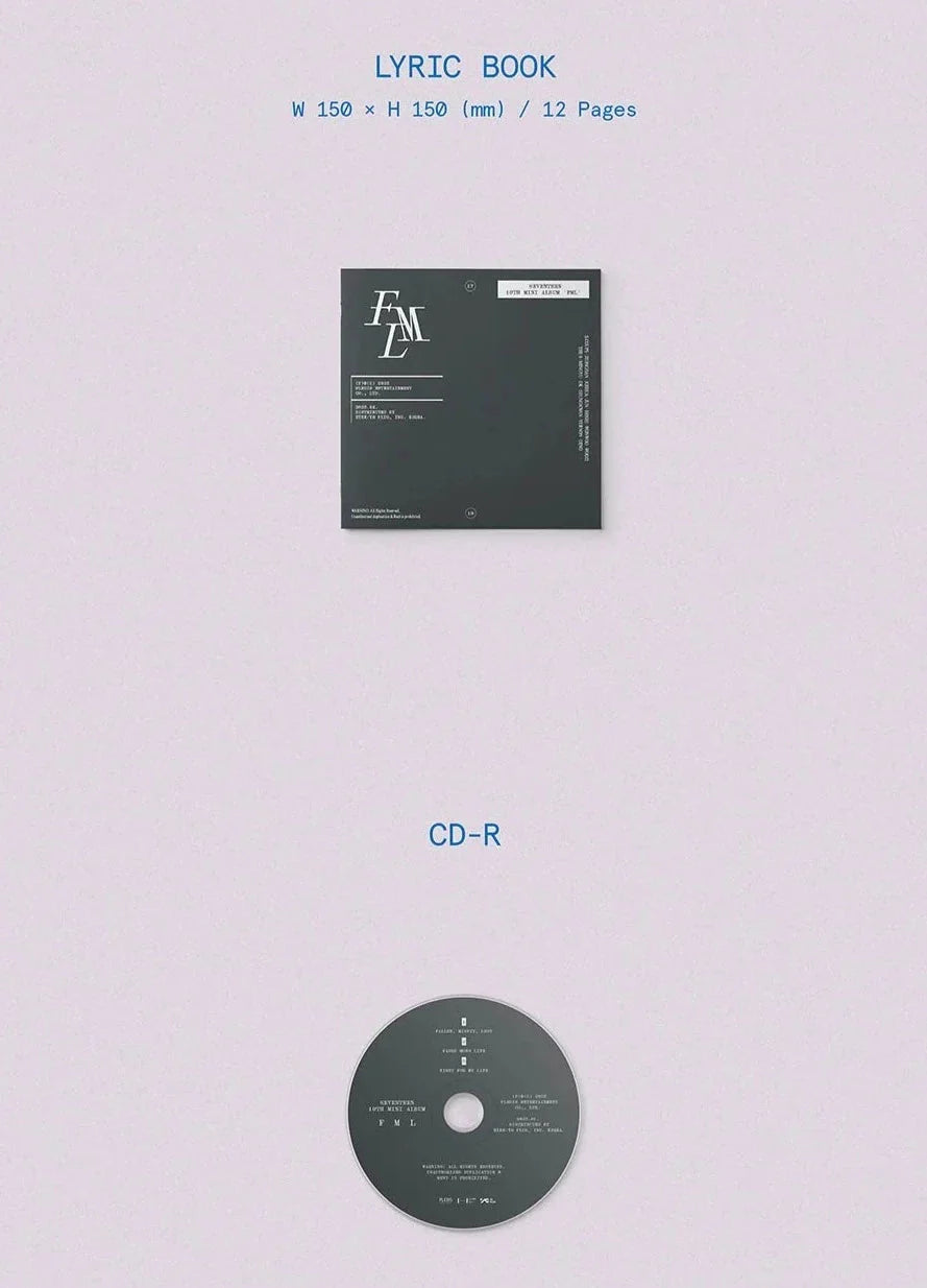 [PREORDER] Seventeen: FML (Deluxe version)