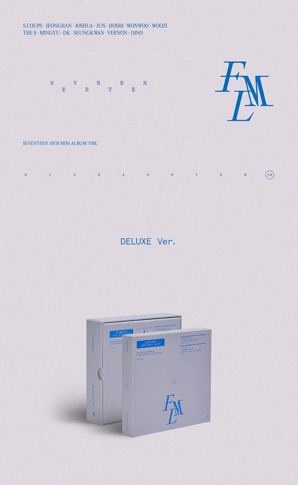 [PREORDER] Seventeen: FML (Deluxe version)