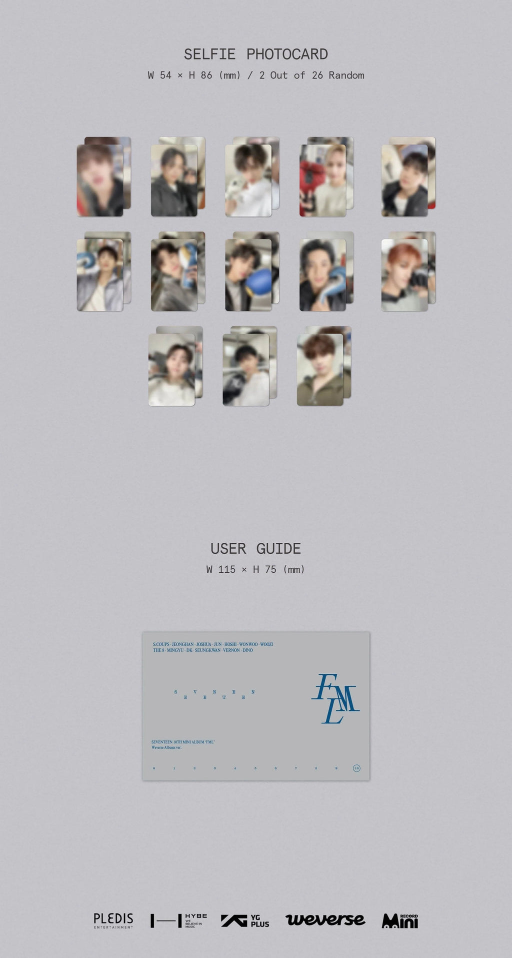 [PREORDER] Seventeen: FML (Weverse Albums Ver.)