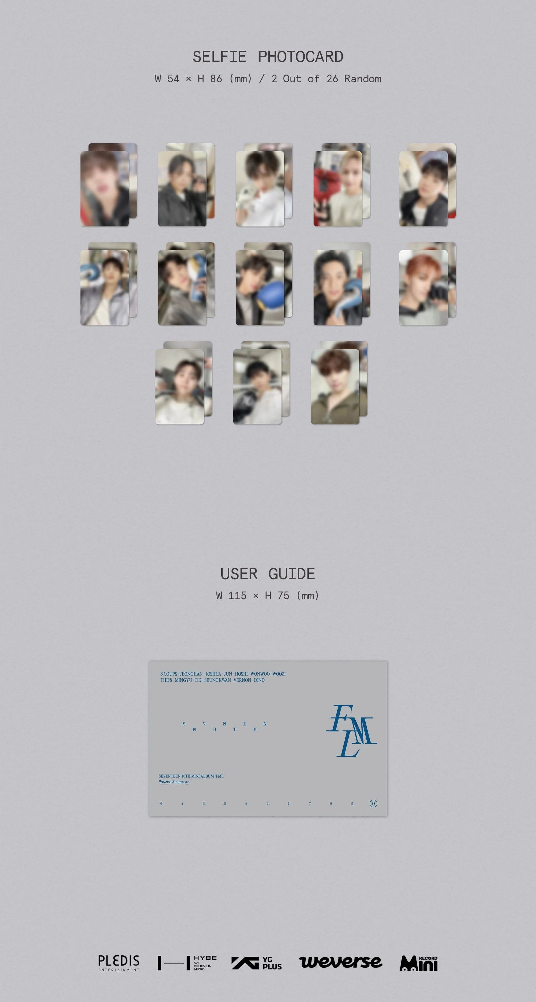 [PREORDER] Seventeen: FML (Weverse Albums Ver.)