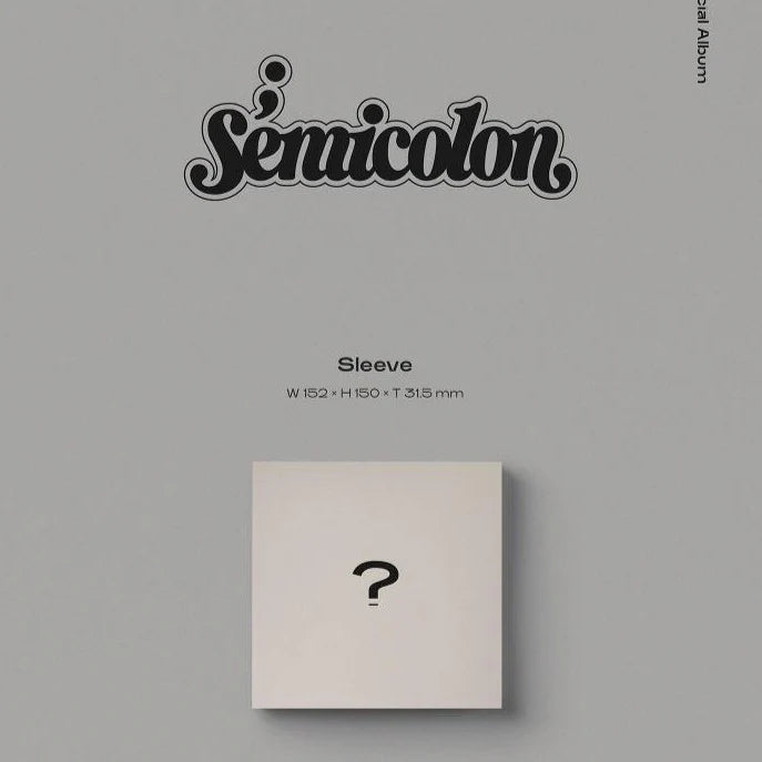 [PREORDER] Seventeen: Special Album: Semicolon