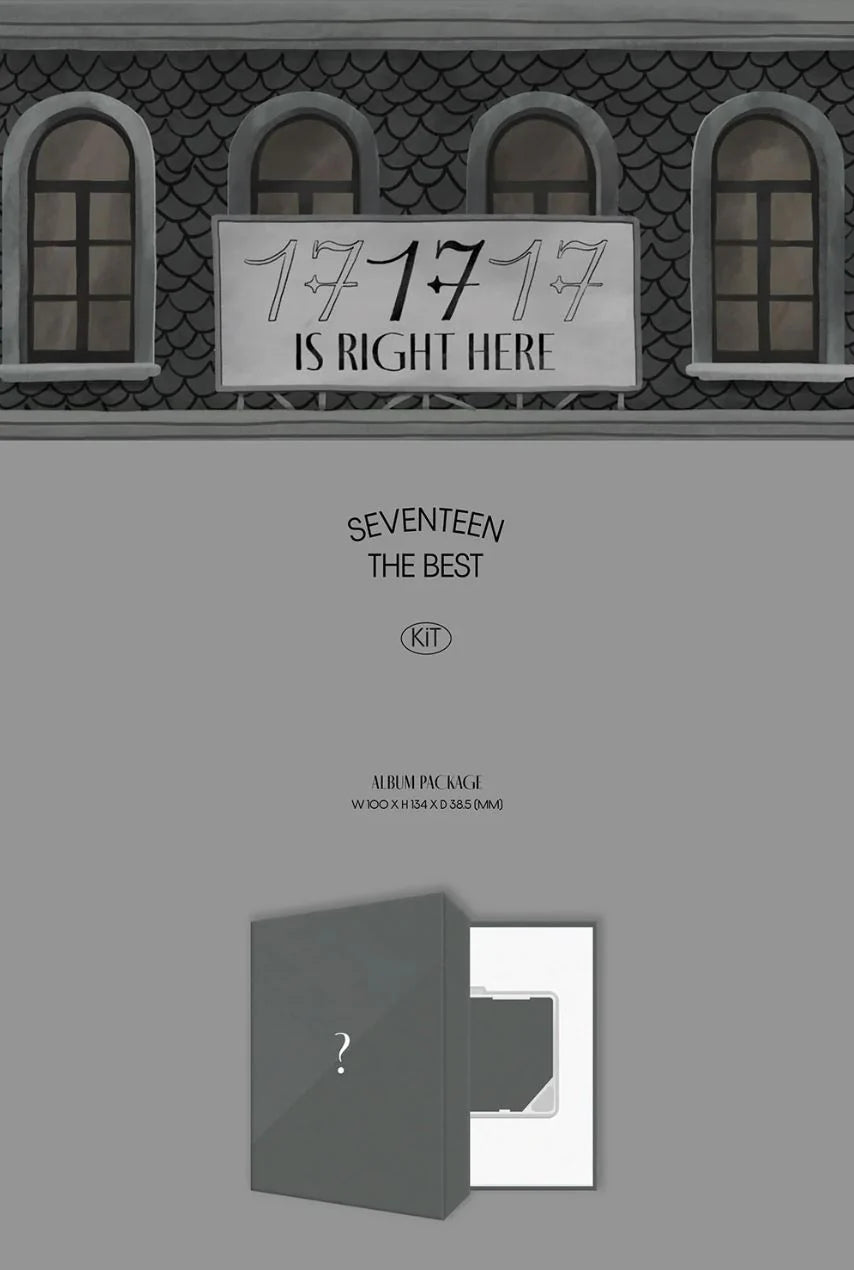 [PREORDER] SEVENTEEN - BEST ALBUM 17 IS RIGHT HERE (KIT VER.)