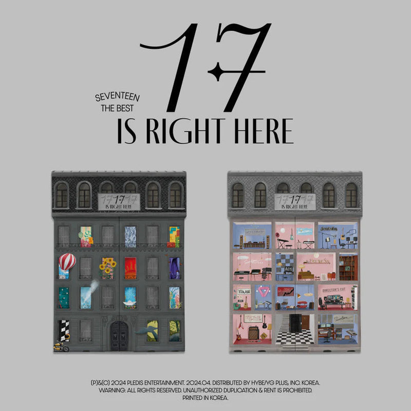 [PREORDER] Seventeen: Best Album: 17 is Right Here